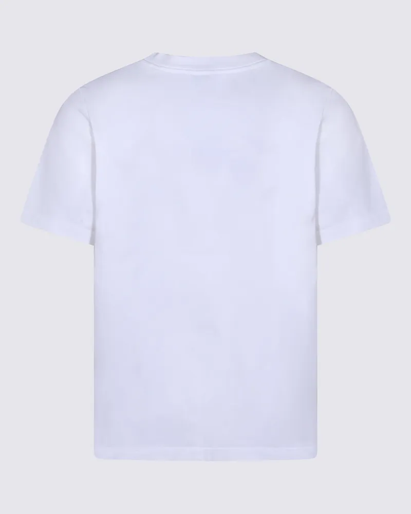Casablanca Paris Men's T-Shirts And Polos White _100 % Co White