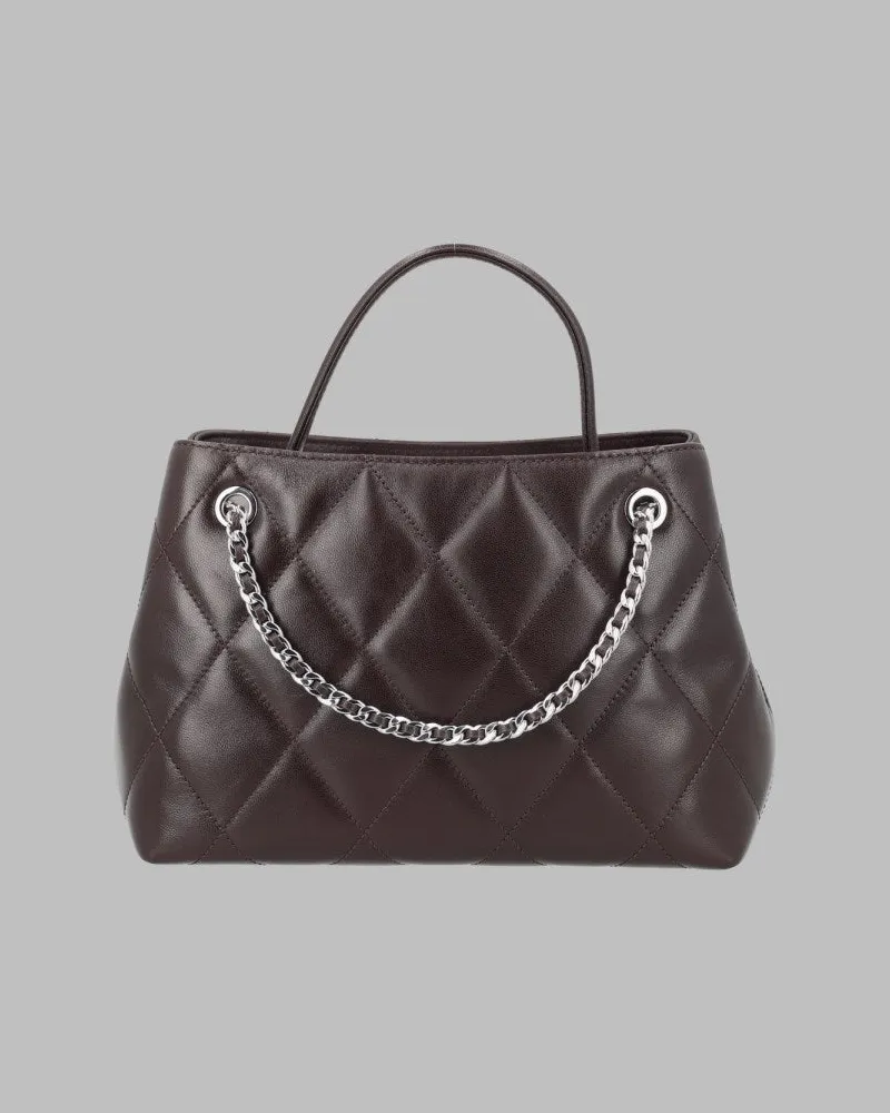 Tory Burch Fleming Shoulder Bag — Brown Brown