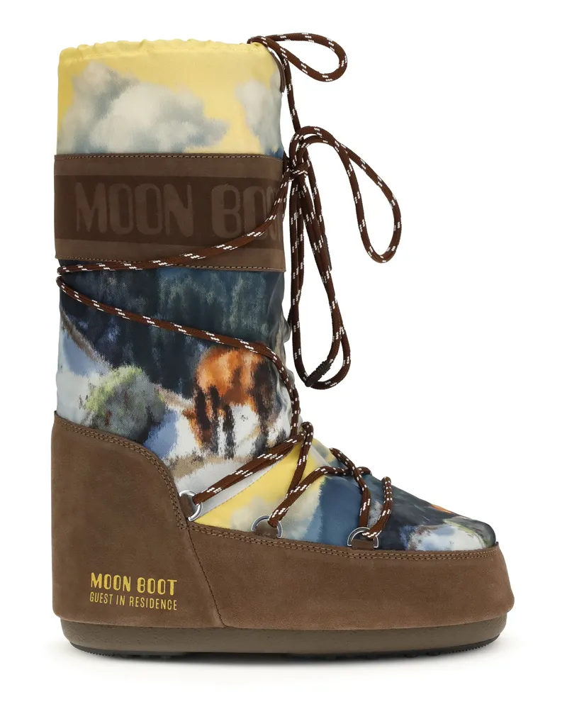 Moon Boot Women's Boots Guest Residence Cocoa Cocoa