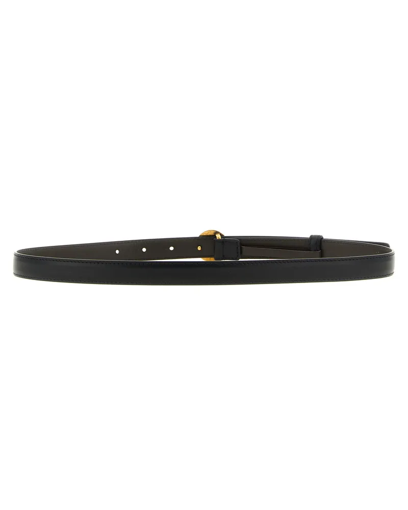 Versace Medusa Buckle Belt — Black Black