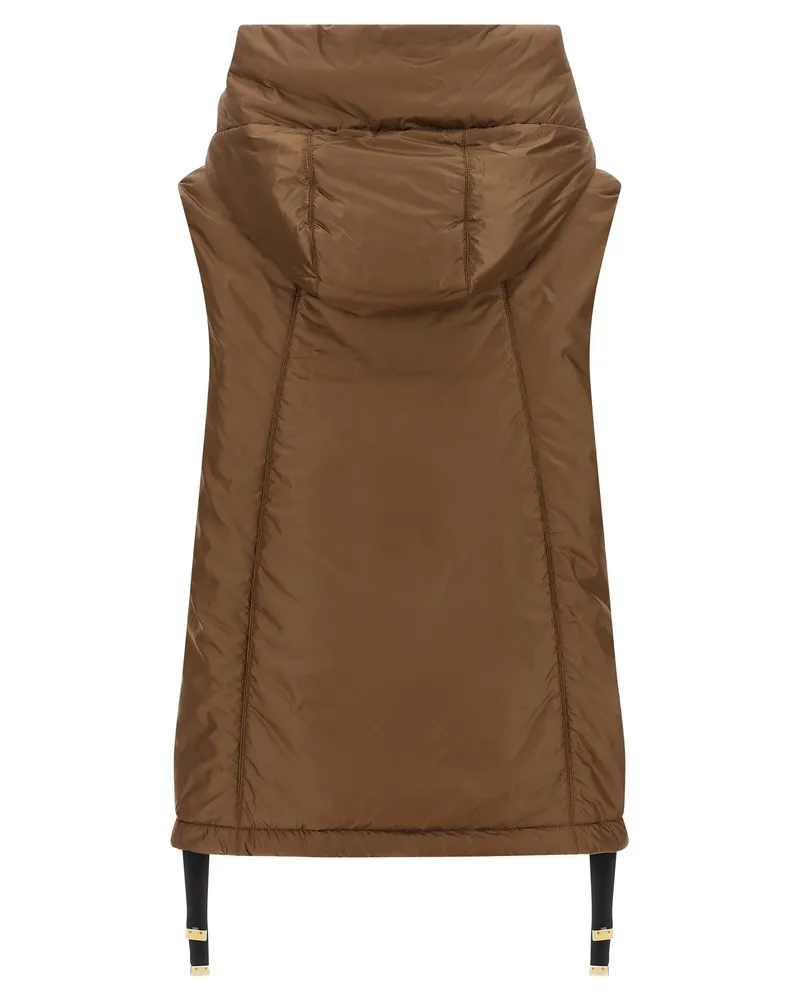 Max Mara Vest — Tobacco Tobacco