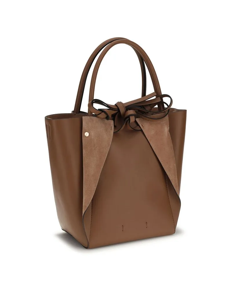 Gabriela Hearst Women's Brown Lamb Ovis Aries Handbag Bag Brown
