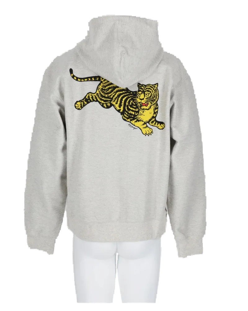 Kenzo Jumping Tiger Sweatshirt — Gray Gray