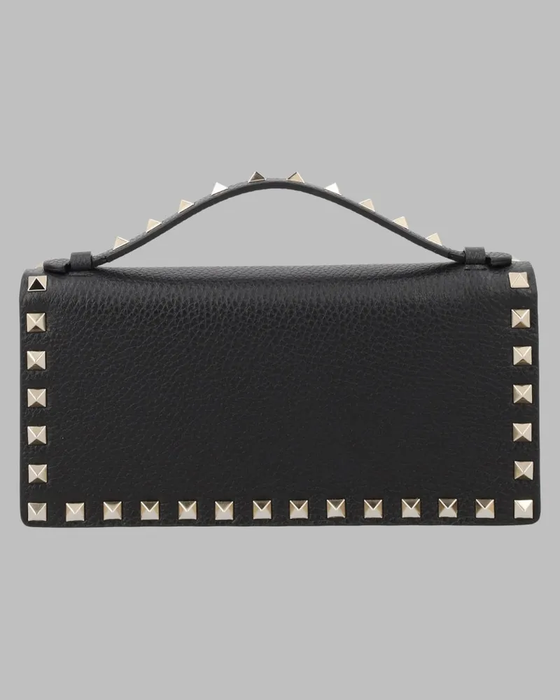 Valentino Garavani Rockstud Wallet — Black Black