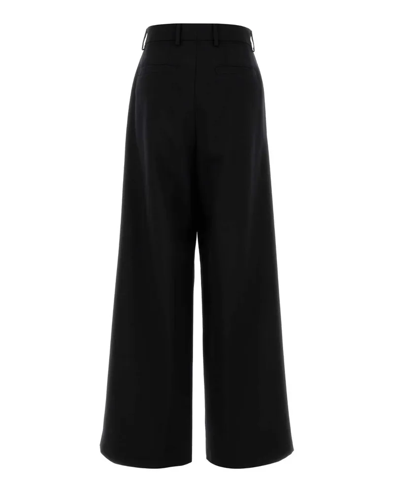 Dries van Noten 2520109462249 900 Black Exterior: Wool Mohair Pantaloni Trousers Black