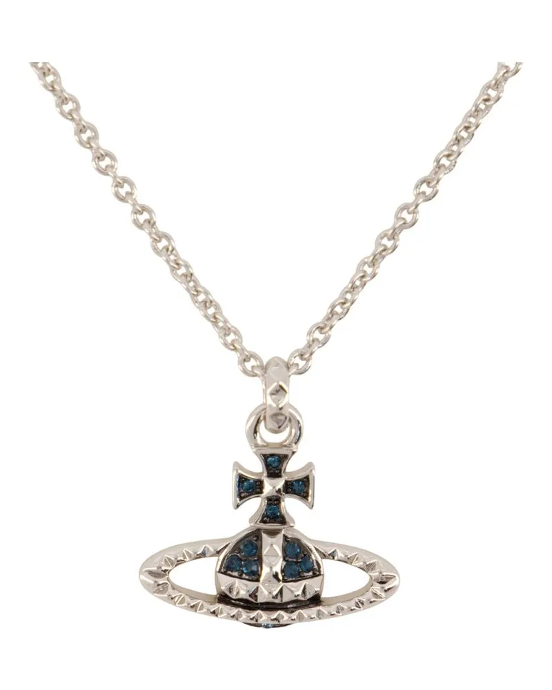 Vivienne Westwood Women's Mayfair Bas Relief Necklace Metal Silver Jewelry-Watches Necklaces Silver