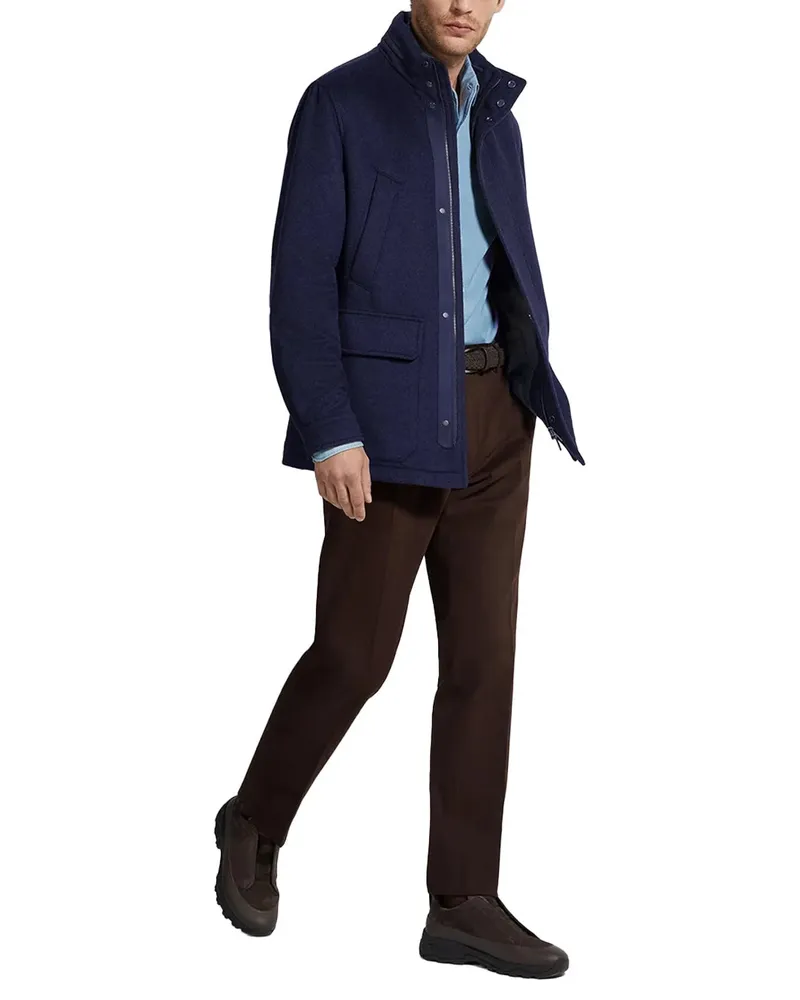 Ermenegildo Zegna Cashmere Jacket — Navy Navy