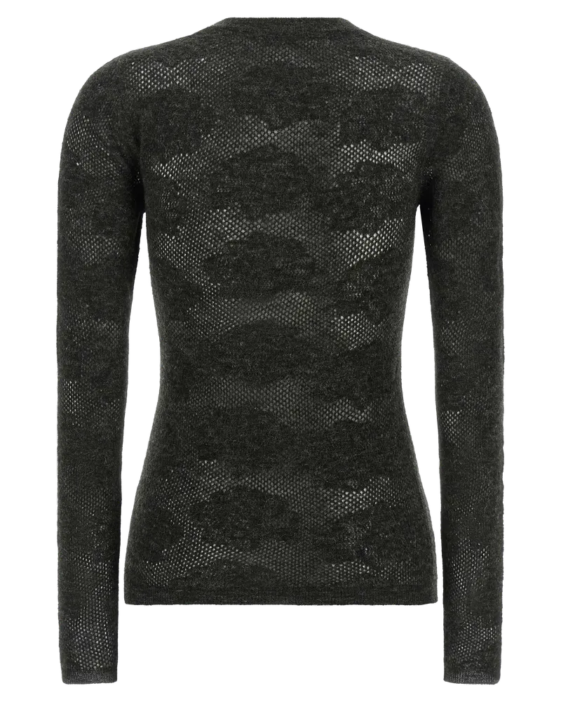 Brunello Cucinelli Women's Gray Silk Cardigan Clothing Gray
