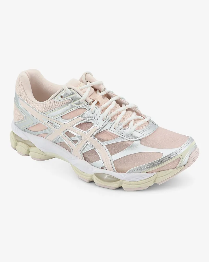 Asics Men's Sneakers Gel-Cumulus 16 Pink Polyester-Rubber Trainers Polyester/rubber Pink