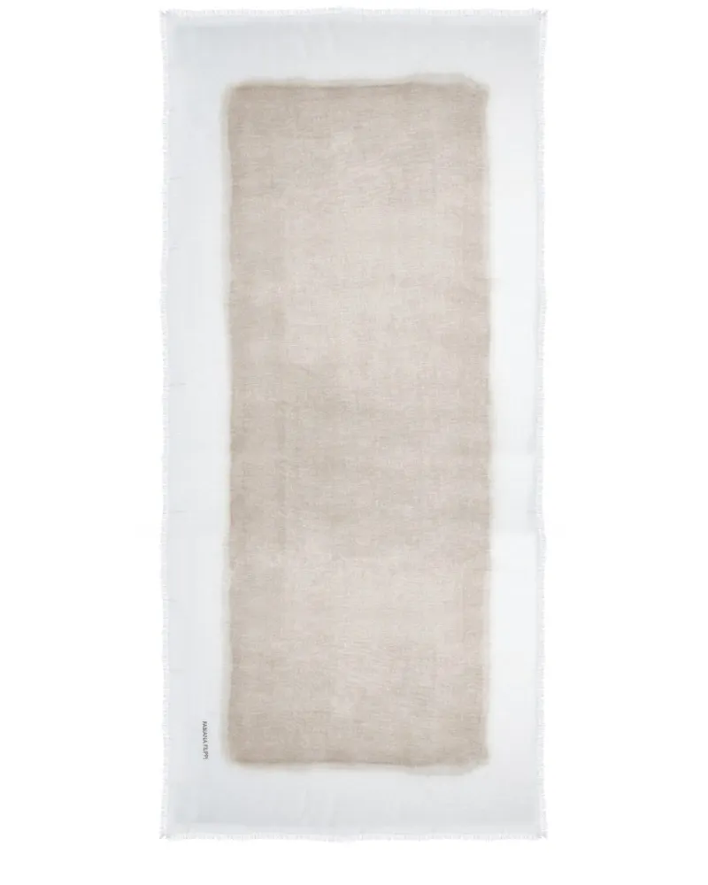 Fabiana Filippi Modal and Cashmere Blend Scarf — Beige Beige