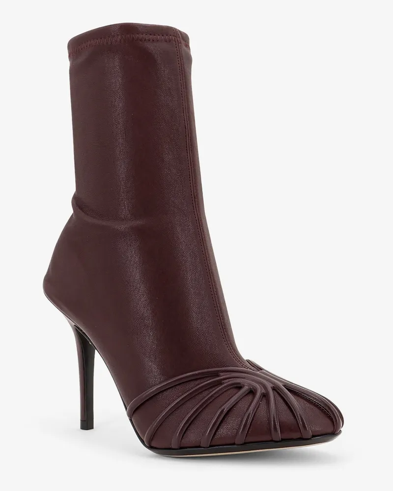 Alevì Women's Boots Karen Leather Red Red