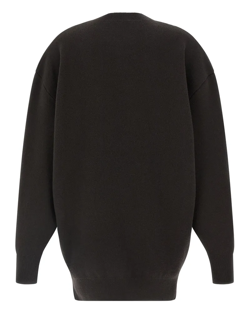 Tom Ford Sculptural Double Face Sweater — Brown Brown