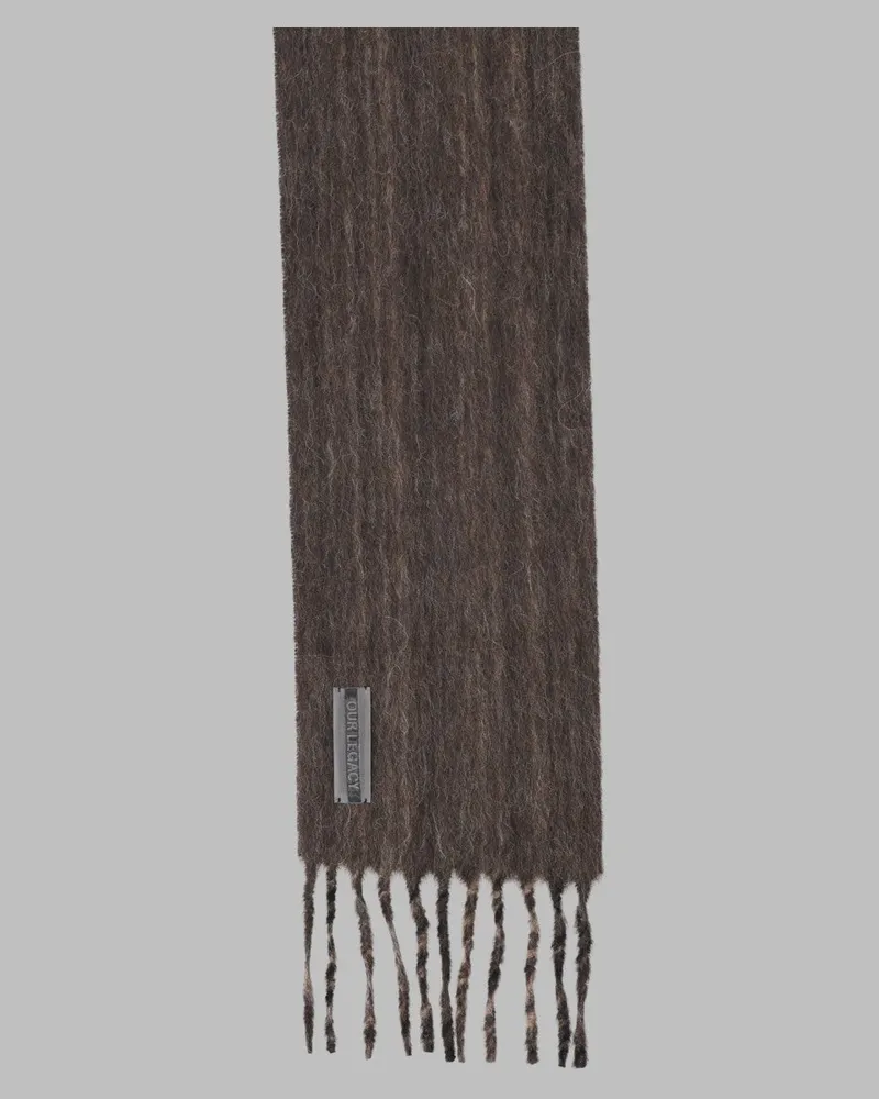Our Legacy Estate Scarf — Brown Brown