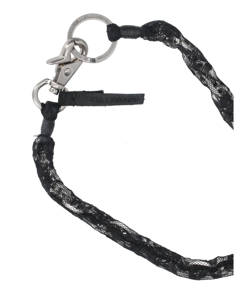 Our Legacy Unisex Bijoux Black Nylon Black