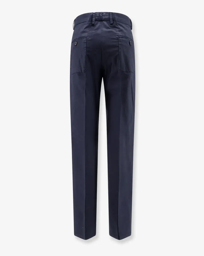 ASPESI Women's Trousers Cotton Blue Navy