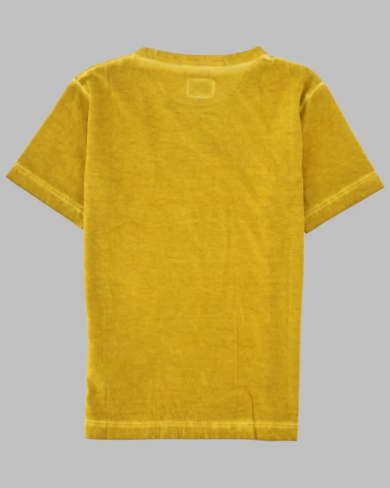 C.P. Company Cotton T-Shirt — Yellow Yellow
