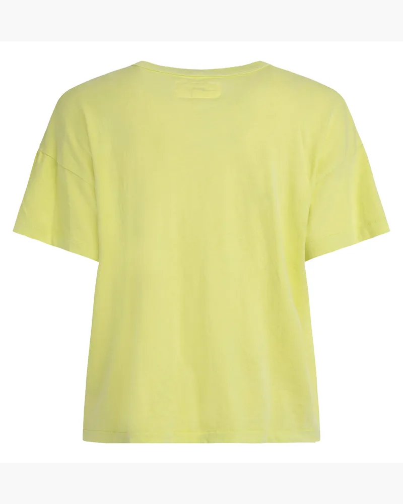 The Great Women's Cotton T-Shirt With Front Pocket Green T-Shirts & Jerseys Green