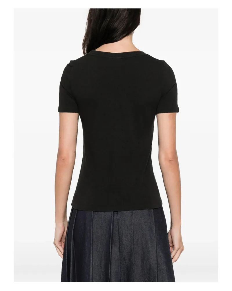 Chloé Flamingo Motif T-Shirt — Black Black