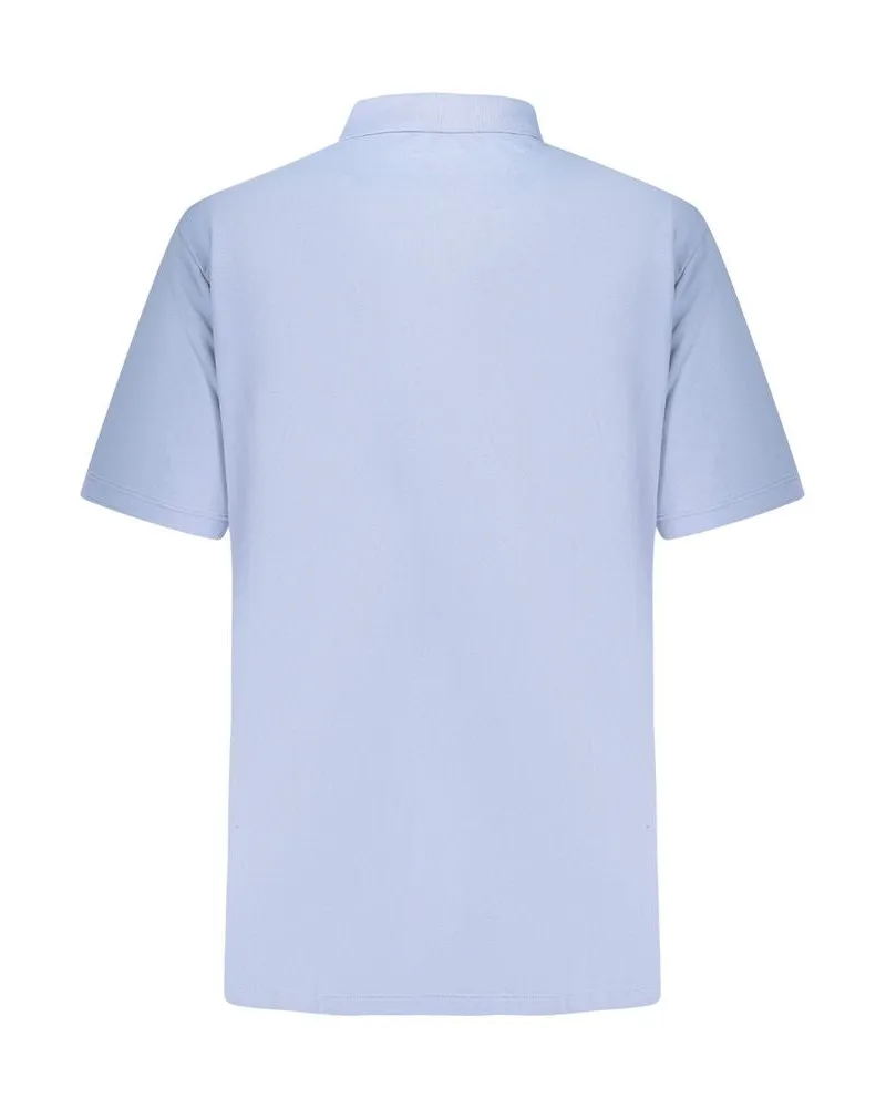 Timberland Cotton Polo Shirt — Blue Blue