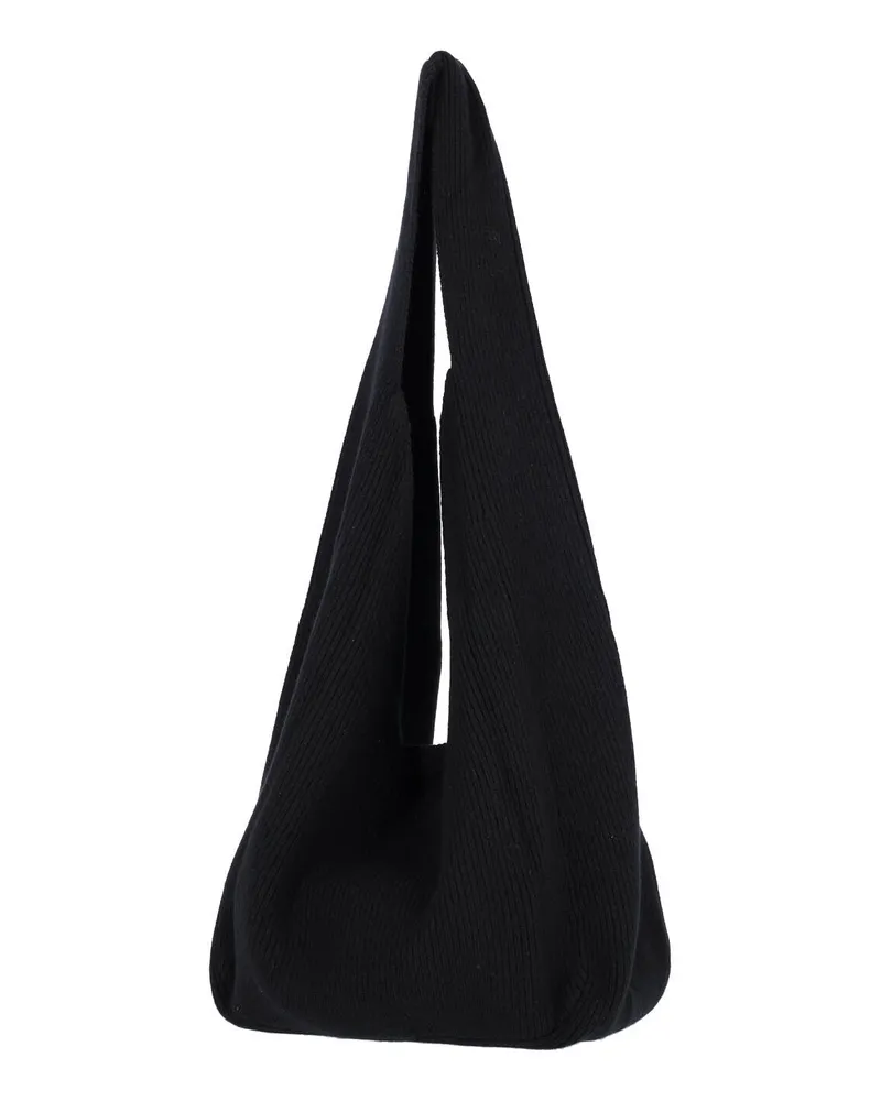 Aya Muse Unisex Bags Black Wool Black