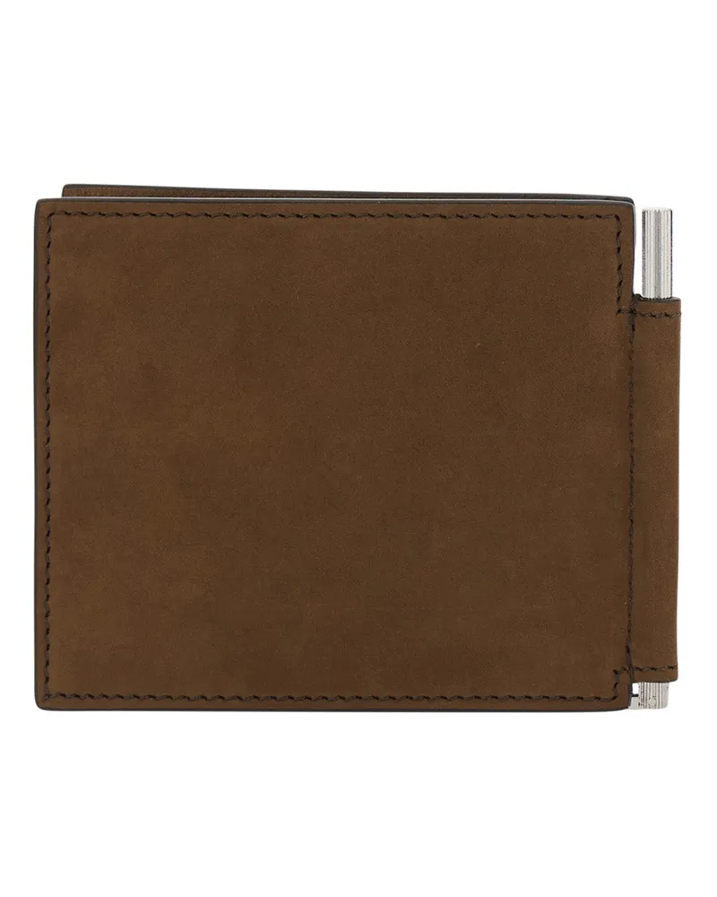 Tom Ford Men's Wallet Calf Leather Brown Brown