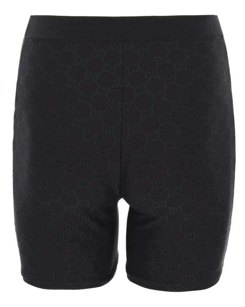 Gucci GG Jacquard Jersey Bermuda Shorts — Black Black