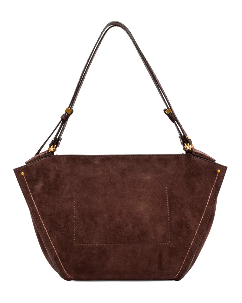Gianni Chiarini Bloom Shoulder Bag — Brown Brown