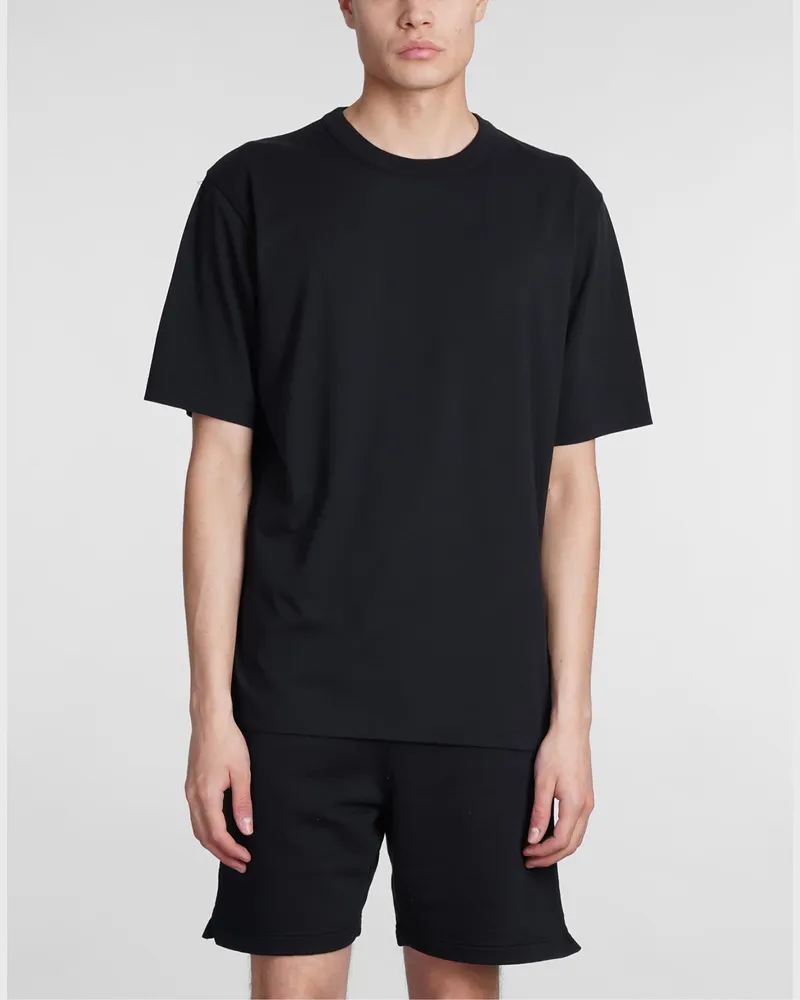 Heron Preston Men Nf Ex-Ray Recycled Cotton Logo T-Shirt Black Clothing > Polo & T-Shirts Black