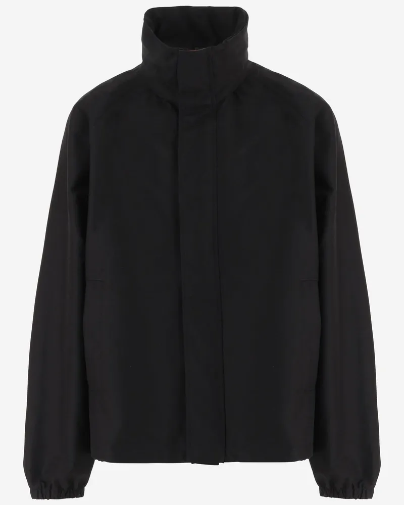 Gucci Men's Jacket Cotton Canvas Black Black