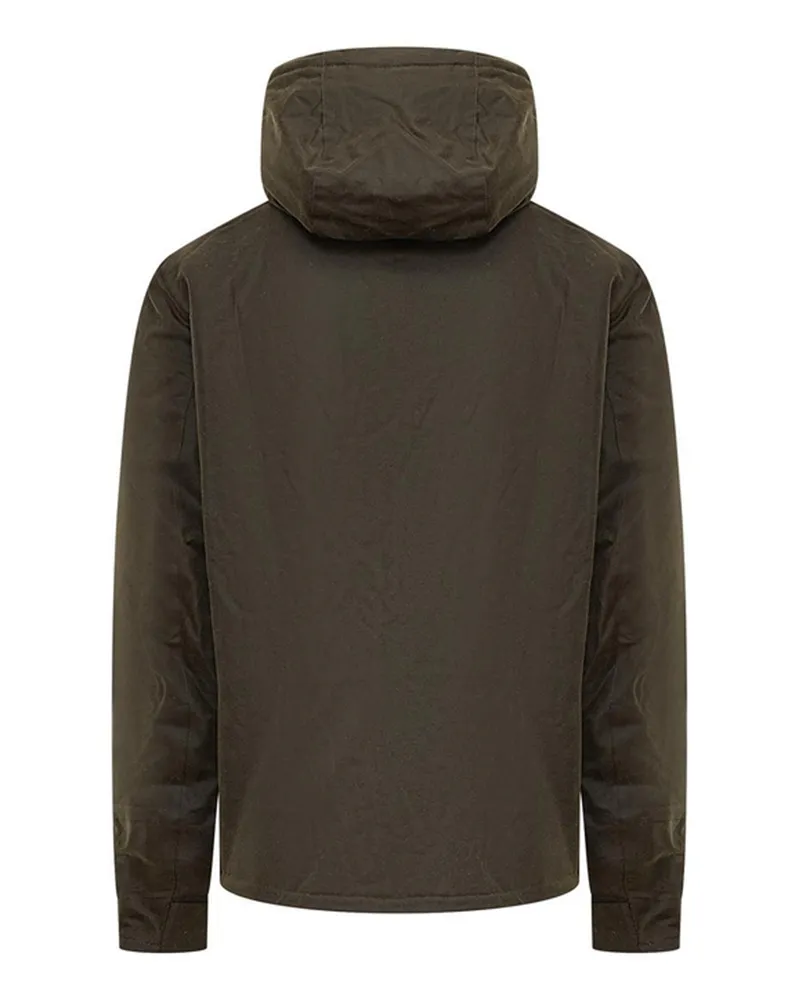 Barbour Men Jacket Waxed Cotton Olive Olive