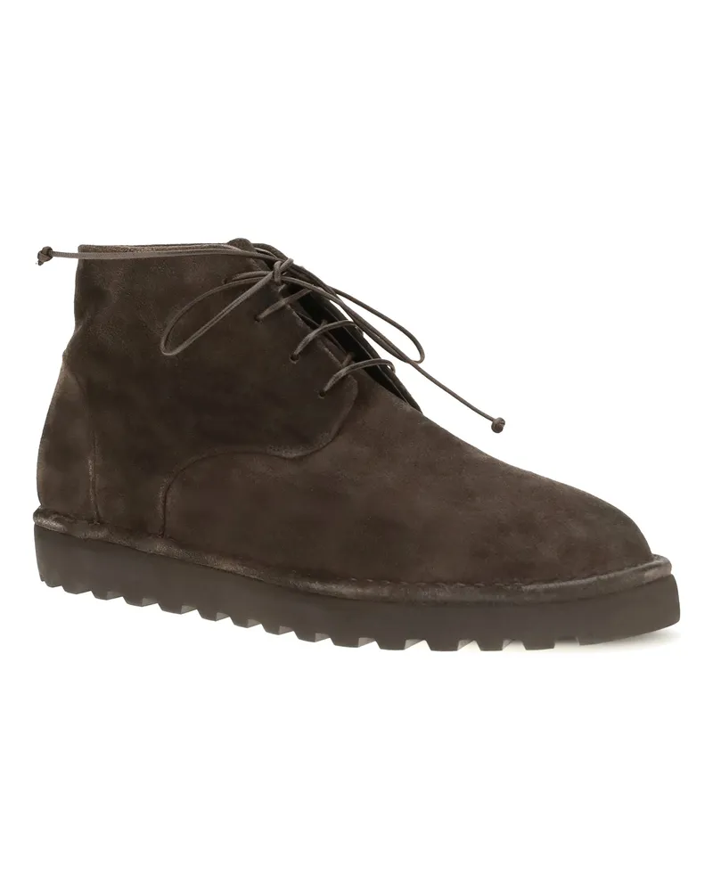 Marsèll Men's Sancrispa Alta Dark Brown Lace Up Dark