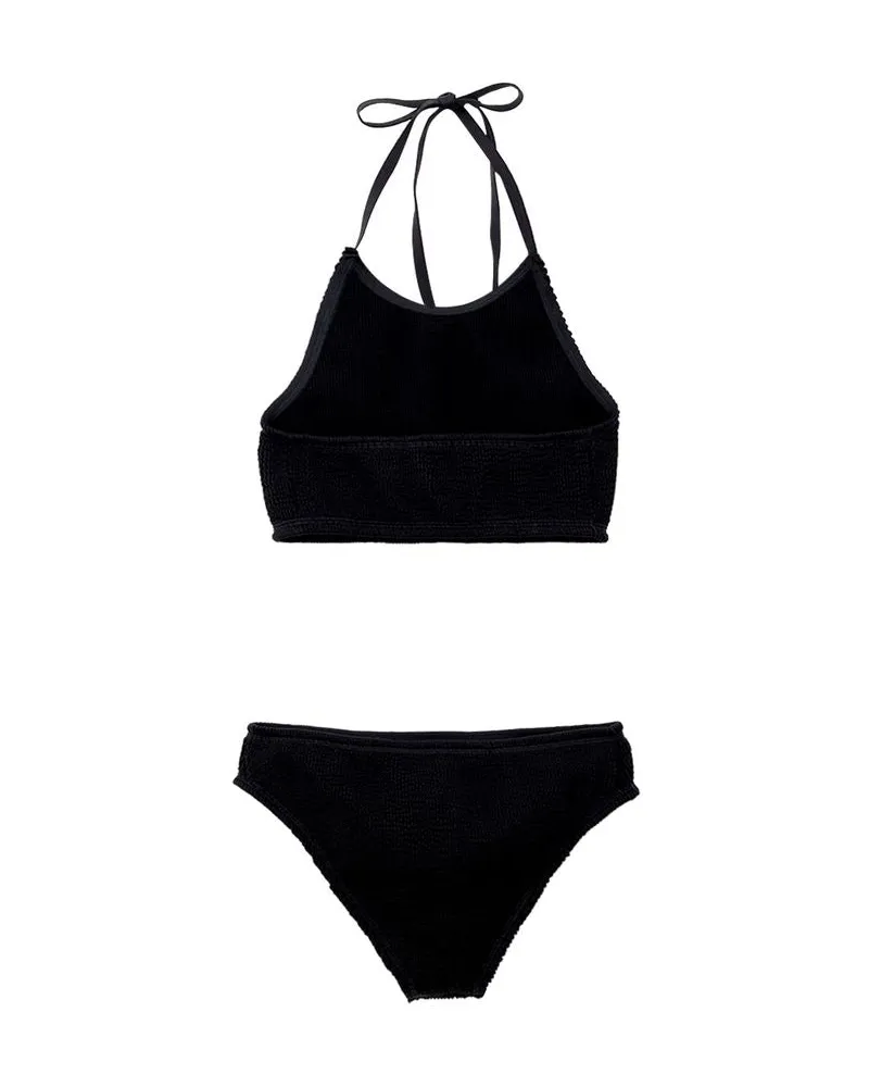 Bottega Veneta Women's Black Polyamide Bikini Clothing Black