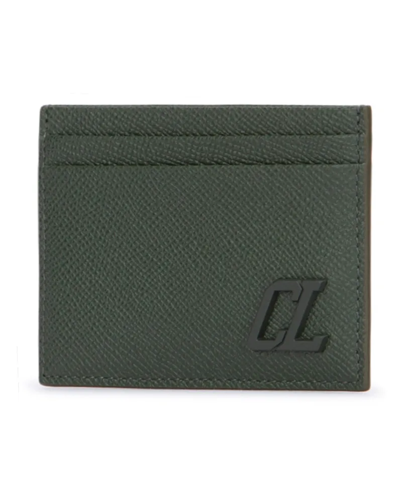 Christian Louboutin Men's Groovy Tennesseetennessee Portafogli Wallet Green