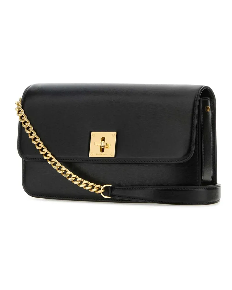 Golden Goose Women's Black Leather Gioia Clutch Black