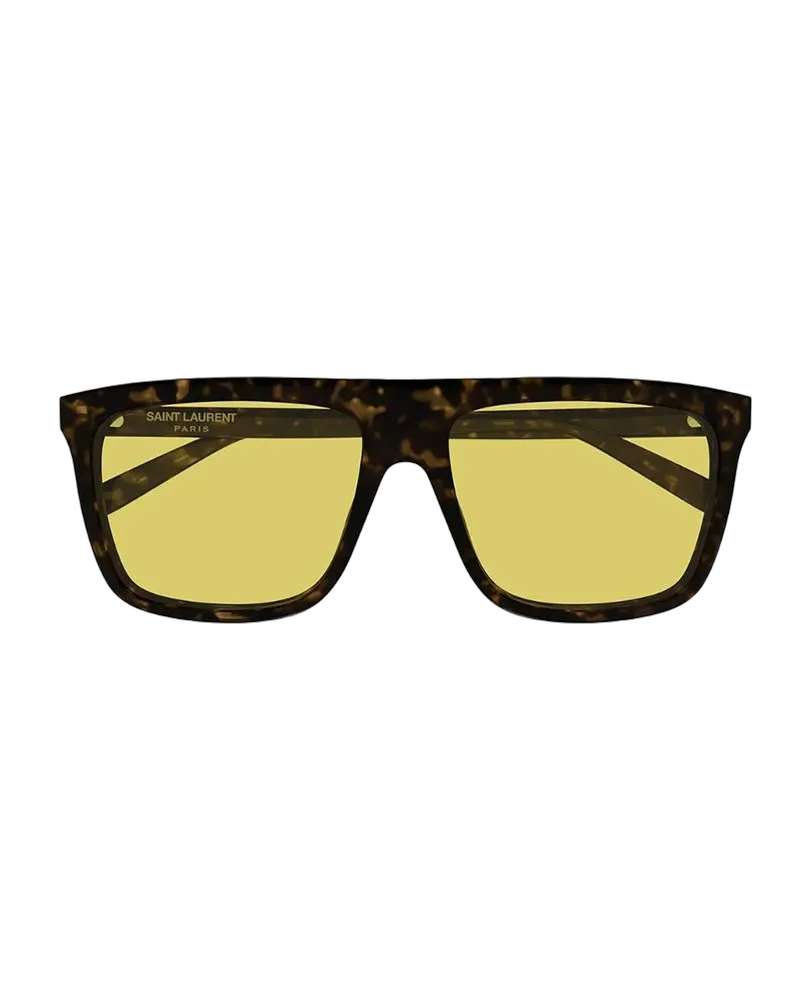 Saint Laurent Unisex Sunglasses Brown Acetate Brown