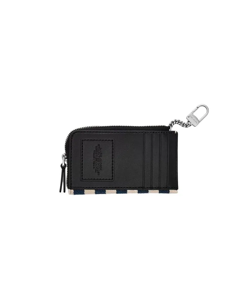 Marc Jacobs Women's Wallet Blue Cotton Bags Navy