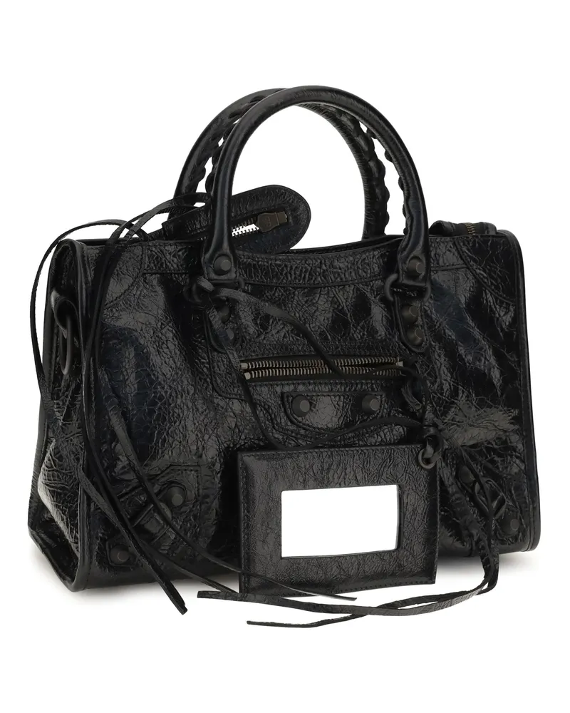 Balenciaga Top Handle Bag — Black Black