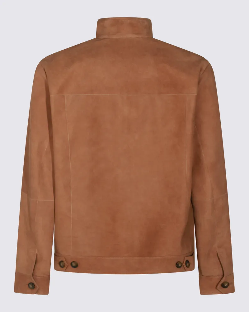 Canali Men's Jackets _le Brown