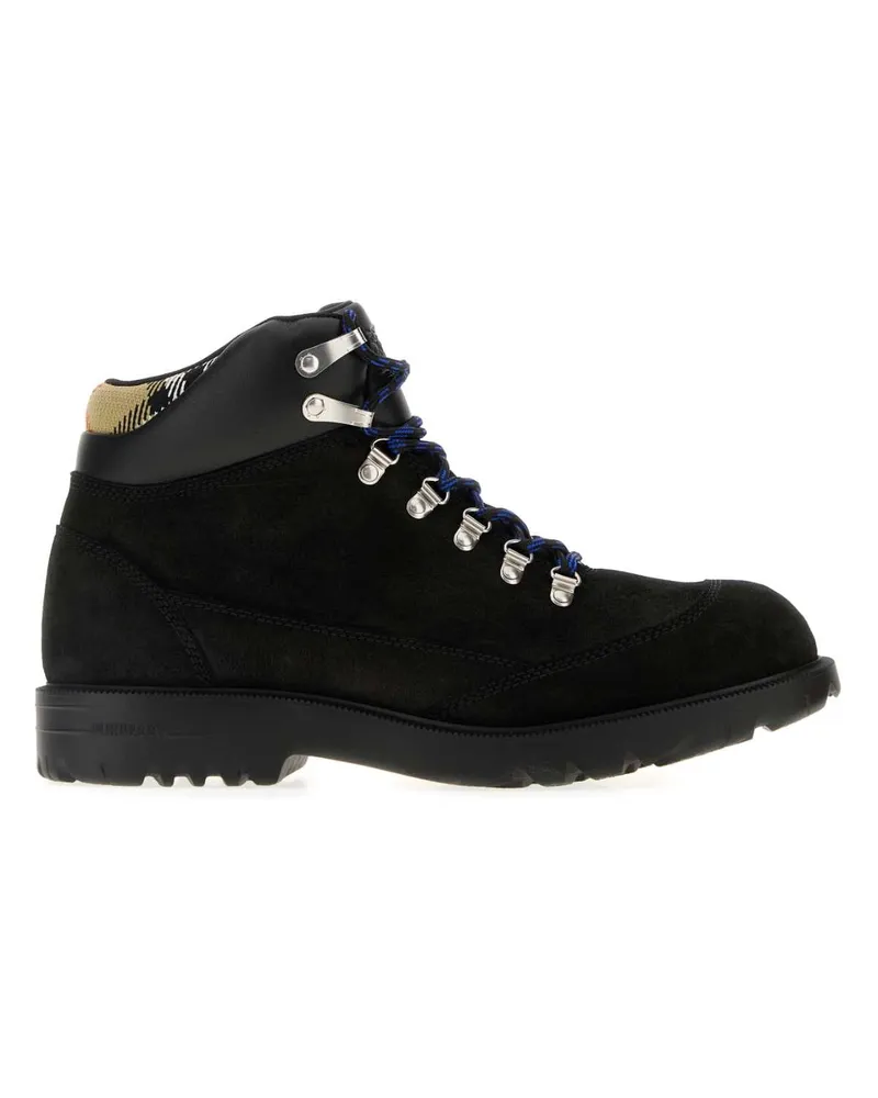Burberry Moor Boots — Black Black