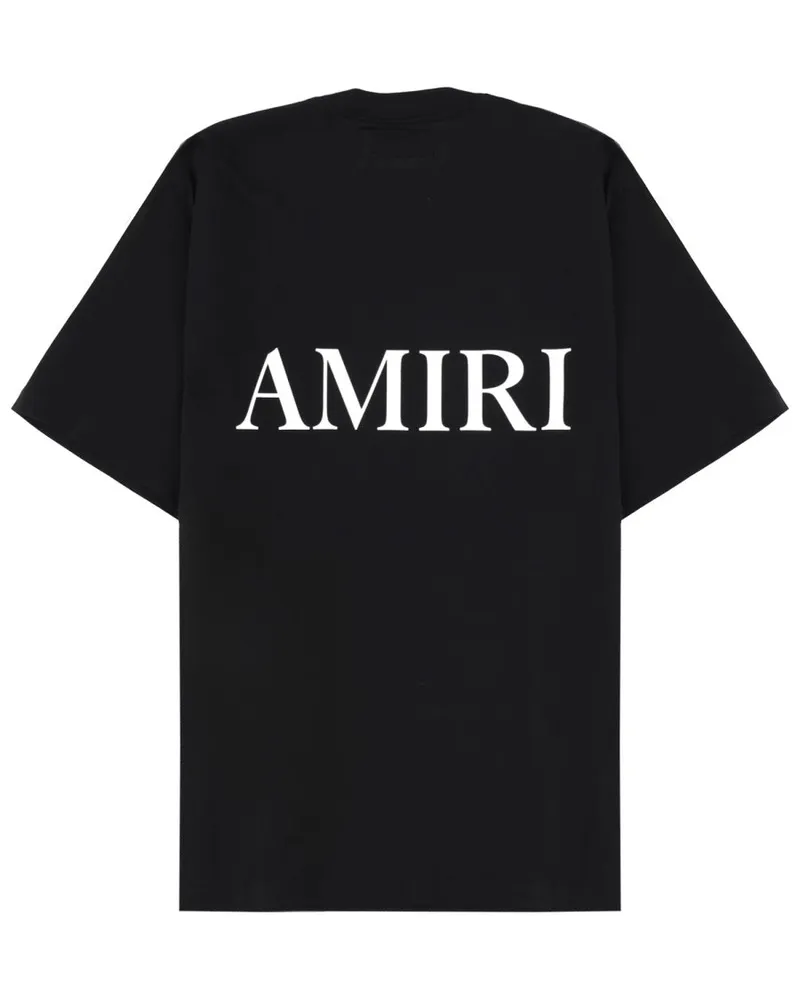 Amiri Men's T-Shirt Ma Core Black Cotton T-Shirts And Polos Black