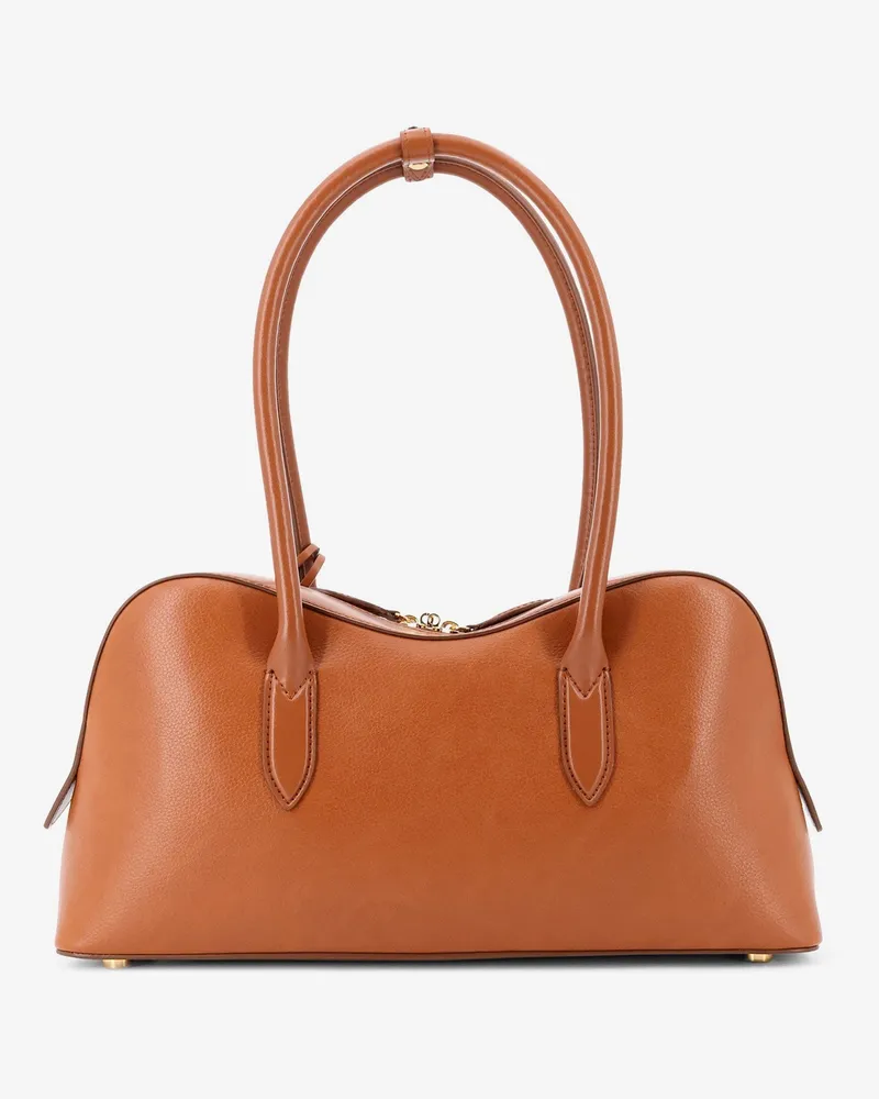 Stella McCartney Women's Medium Vegan Leather Shoulder Bag Brown Brown