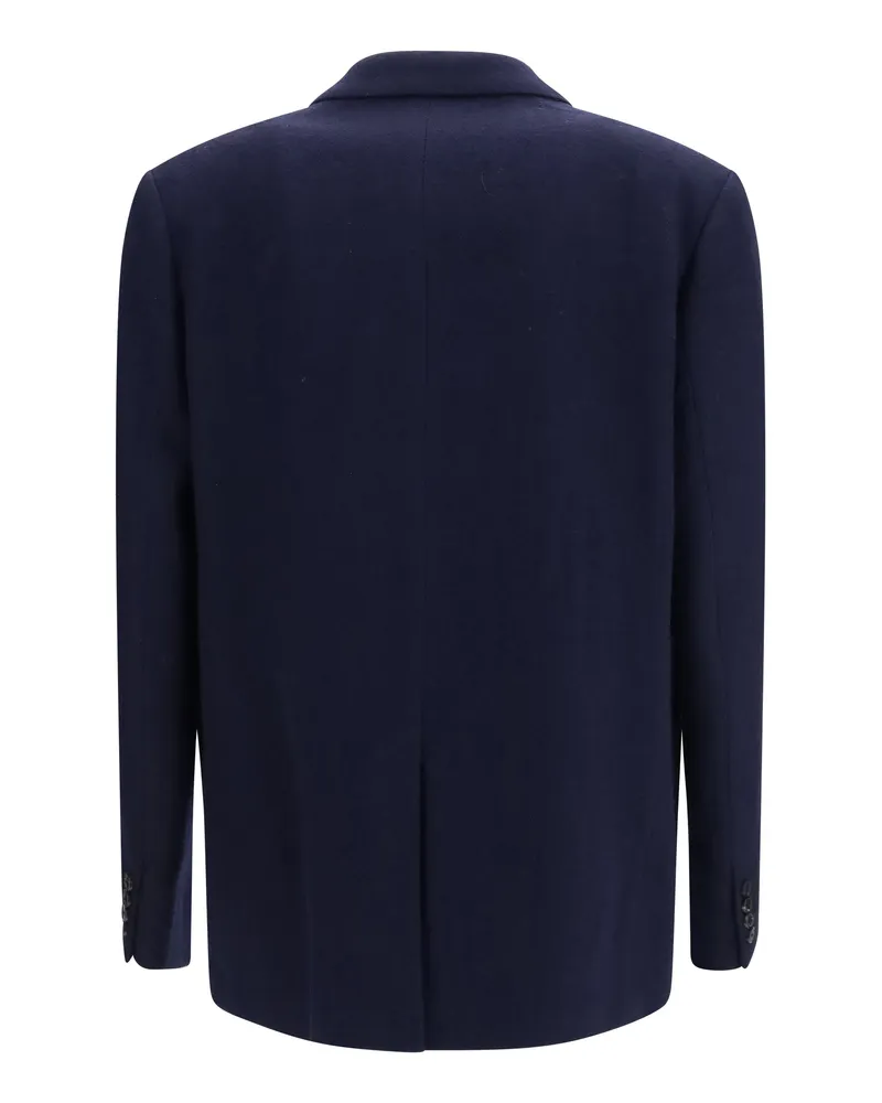 Dries van Noten Men Wool Blazer Bosier Navy (ovis Aries) Jacket Navy