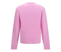 Men Crew-Neck Cashmere Sweater Light Rose Kashmir-Capra Hircus Kashmir/capra