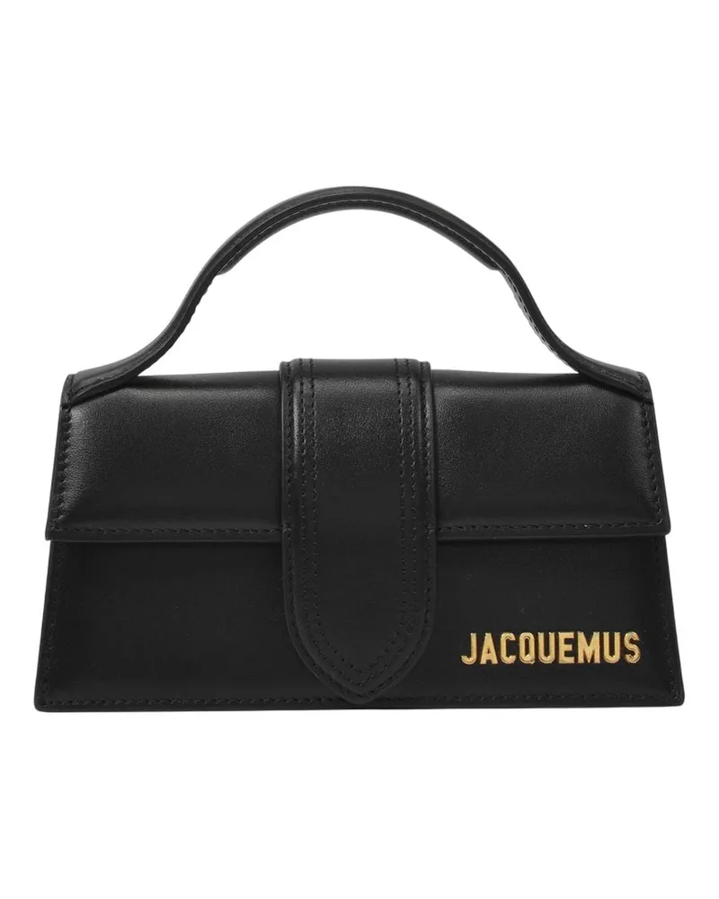 Jacquemus Women's Le Bambino -  Leather Black Cowhide Bags Handbags-Purses Black