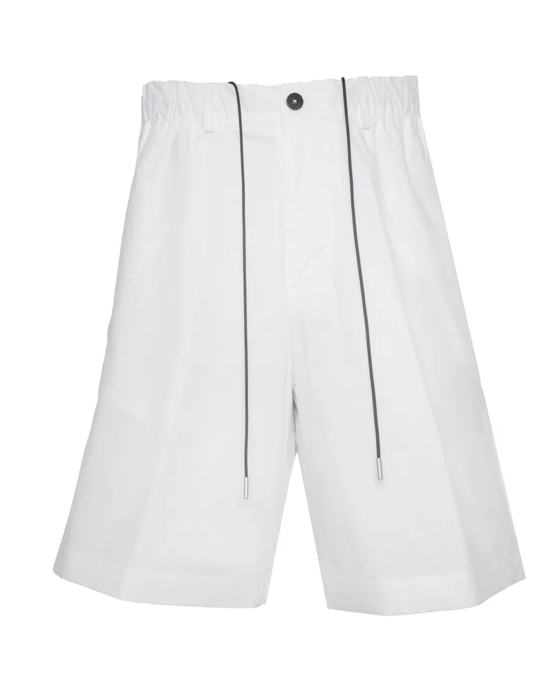 Low Brand Men's Shorts White Cotton White