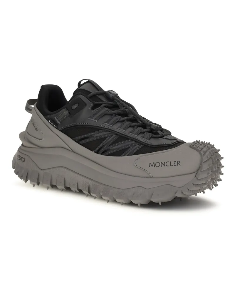 Moncler Men's Trailgrip Gtx Sneakers Charcoal Gray