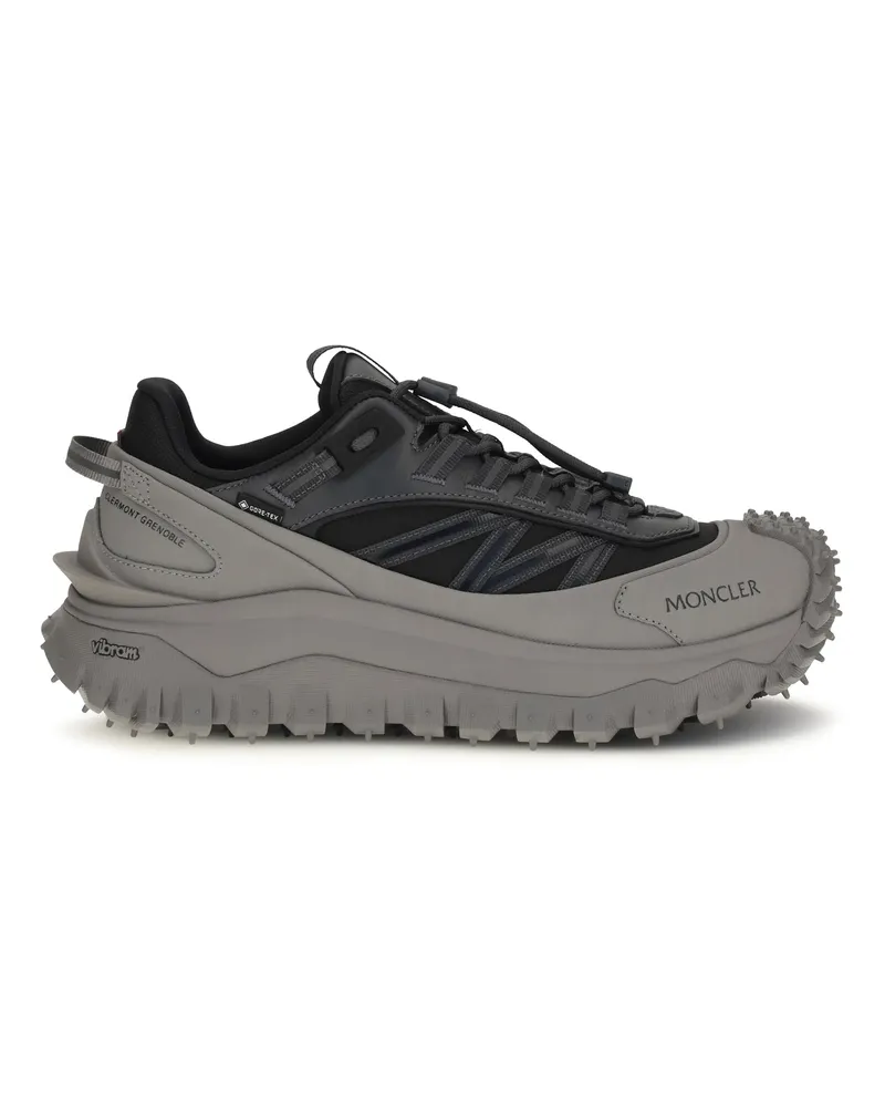 Moncler Men's Trailgrip Gtx Sneakers Charcoal Gray