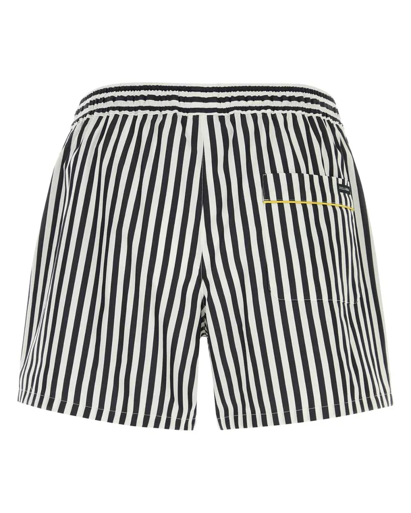 Dolce & Gabbana Gp1n7tfr52g S8057 Rigato Exterior: Cotton Silk Bermuda Short Navy