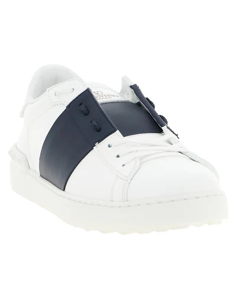 Valentino Garavani Nappa Calfskin Sneaker — White White