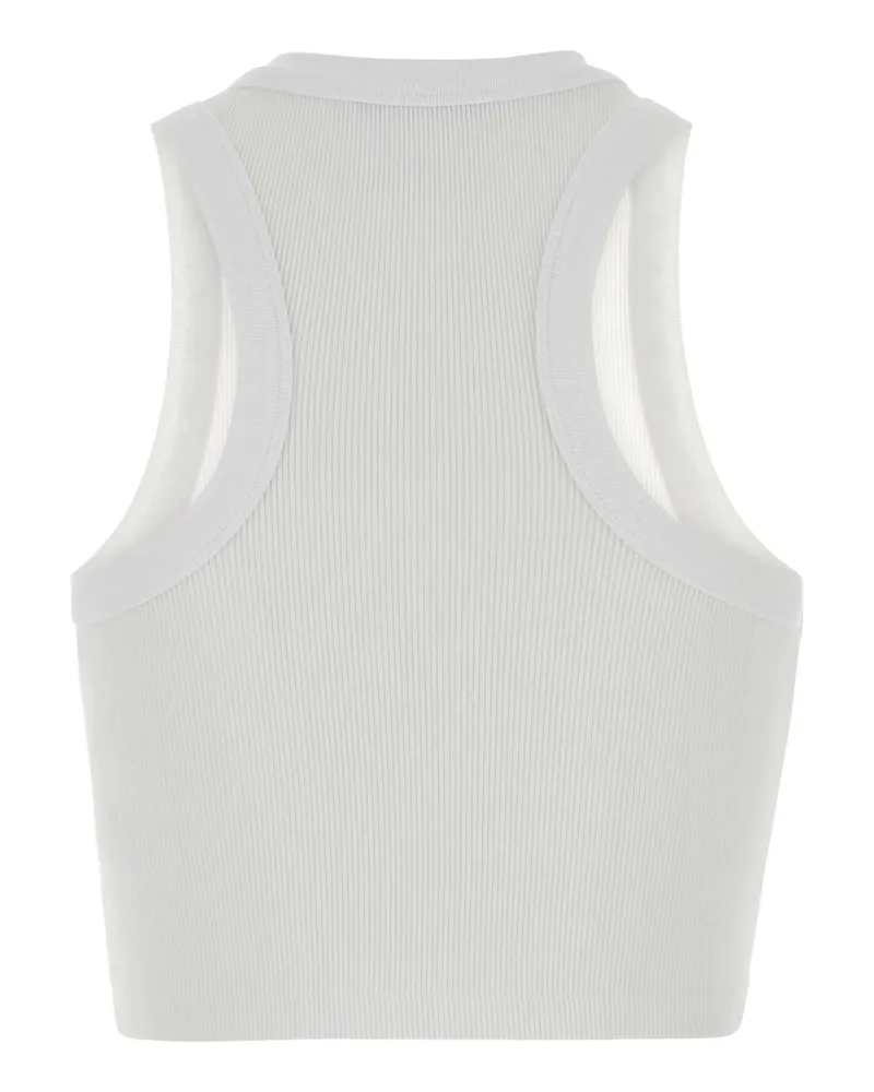 Givenchy Women Tank Top White Cotton Elastane Sweater White
